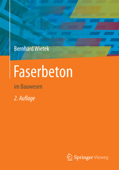 Hardcover Faserbeton: Im Bauwesen [German] Book
