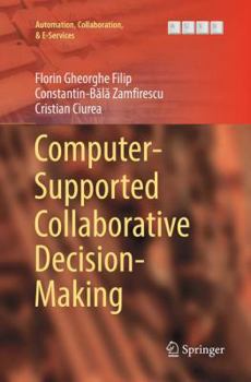 Paperback Computer-Supported Collaborative Decision-Making Book