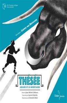 Paperback Thésée, Ariane et le Minotaure, livre-disque [French] Book