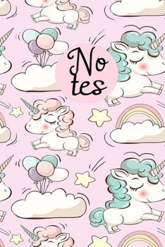 Notes: Einhorn Tagebuch für Mädchen mit linierten Seiten (German Edition)