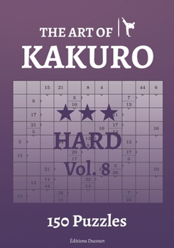 Paperback The Art of Kakuro Hard Vol.8 Book
