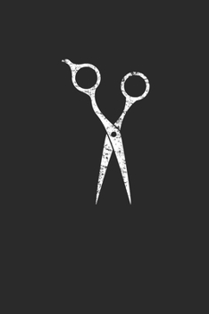 Paperback Hairdresser Scissors: Graph Paper Notebook (6" x 9" - 120 pages) Hairdressers Themed Notebook for Daily Journal, Diary, and Gift Book