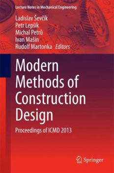 Hardcover Modern Methods of Construction Design: Proceedings of ICMD 2013 Book