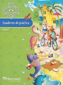 Paperback Harcourt School Publishers Excursiones: Practice Book Student Edition Grade 2 [Spanish] Book