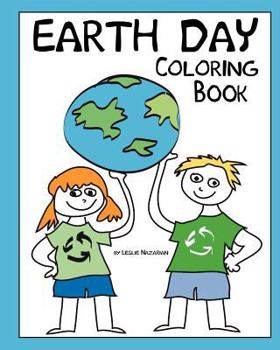 Paperback Earth Day Coloring Book