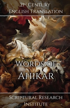 Paperback Words of Ahikar Book