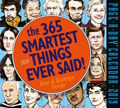 Calendar 365 Smartest Things Ever Said! Page-A-Day Calendar 2019 Book