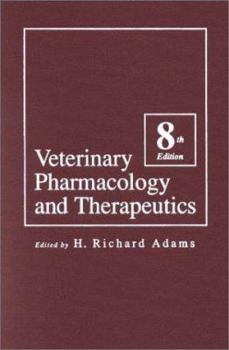 Hardcover Veterinary Pharmacology and Therapeutics Book