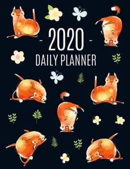 Funny Cat Planner 2020: Funny Animal Planner Calendar Organizer | Artistic January - December 2020 Red Cat Agenda Scheduler | Cute Large Black 12 ... Goals, School or Work (Daily Planners 2020)