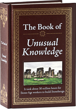 Hardcover The Book of Unusual Knowledge Book