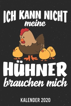 Paperback Kalender 2020: H?hner A5 Kalender Planer f?r ein erfolgreiches Jahr - 110 Seiten [German] Book