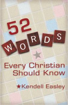 Paperback 52 Words Every Christian Should Know Book