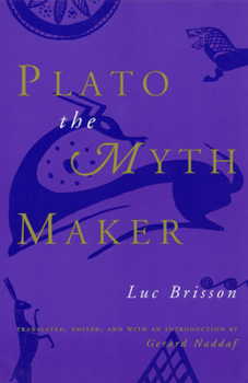 Hardcover Plato the Myth Maker Book