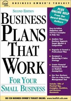Paperback Business Plans That Work for Your Small Business Book