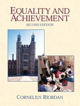 Paperback Equality and Achievement: An Introduction to the Sociology of Education Book