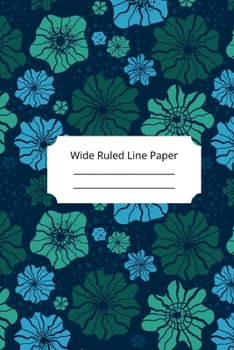 Paperback Camouflage Art Theme Wide Ruled Line Paper Book