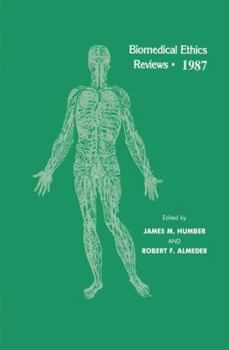 Paperback Biomedical Ethics Reviews - 1987 Book