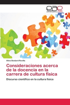 Paperback Consideraciones acerca de la docencia en la carrera de cultura física [Spanish] Book