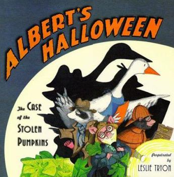 Hardcover Albert's Halloween: The Case of the Stolen Pumpkins Book