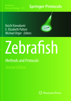 Paperback Zebrafish: Methods and Protocols Book