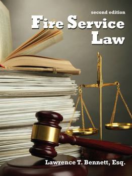 Paperback Fire Service Law, Second Edition Book