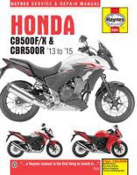 Paperback Honda Cb500f/X & Cbr500r, '13-'15 Book