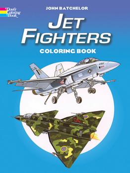 Paperback Jet Fighters Coloring Book