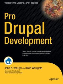 Paperback Pro Drupal Development Book