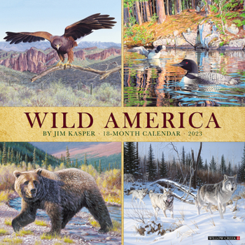 Calendar Wild America 2023 Wall Calendar Book