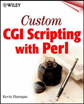 Paperback Custom CGI Scripting with Perl Book