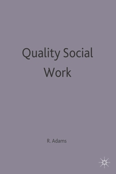 Paperback Quality Social Work Book