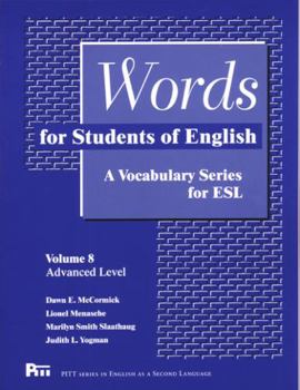 Paperback Words for Students of English: A Vocabulary Series for ESL Book