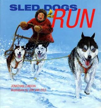 Hardcover Sled Dogs Run Book