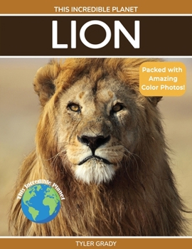 Paperback Lion: Fascinating Animal Facts for Kids Book