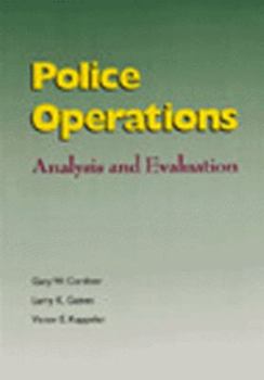 Paperback Police Operations: Analysis and Evaluation Book