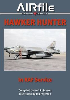 Paperback Hawker Hunter in RAF Service Book