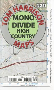 Map Mono Divide High Country Book