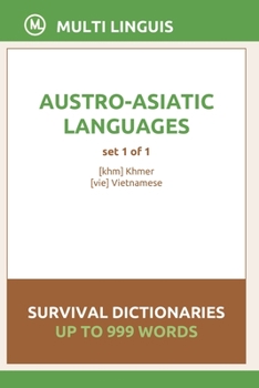 Paperback Austro-Asiatic Languages Survival Dictionaries (Set 1 of 1) Book