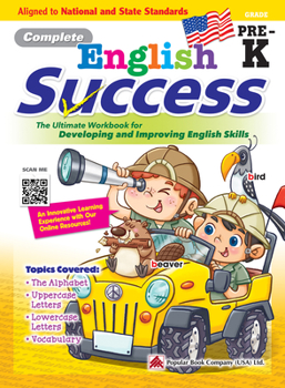 Paperback Complete English Success Preschool - Learning Workbook for Preschool Students - English Language Activity Childrens Book - Aligned to National and Sta Book