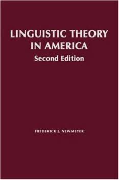 Paperback Linguistic Theory in America Book