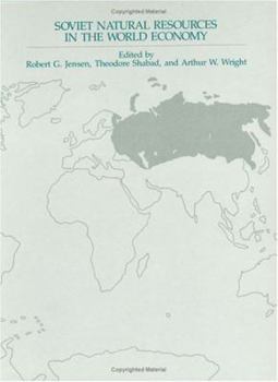 Hardcover Soviet Natural Resources in the World Economy Book