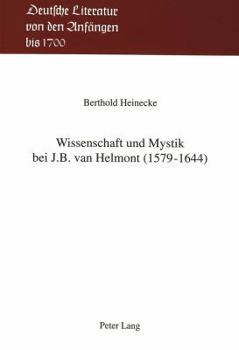 Paperback Wissenschaft Und Mystik Bei J.B. Van Helmont (1579-1644) [German] Book