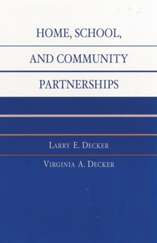 Paperback Home, School, and Community Partnerships Book