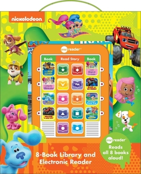 Product Bundle Nickelodeon: Me Reader 8-Book Library and Electronic Reader Sound Book Set [With Battery] Book