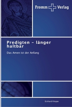 Paperback Predigten - länger haltbar [German] Book