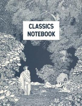 Paperback Classics Notebook: 8.5 X 11, 120 Page Ruled College Notebook Book