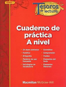 Paperback Cuaderno de practica, A nivel, grado 1 [Spanish] Book