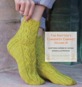 Paperback The Knitter's Curiosity Cabinet Volume III: 18 Patterns Inspired by Vintage Marine Illustrations Book