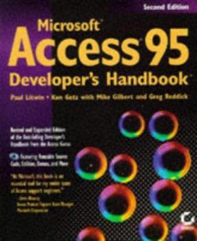 Paperback Microsoft Access 96: Developer's Handbook Book