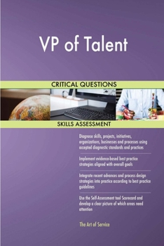 Paperback VP of Talent Critical Questions Skills Assessment Book